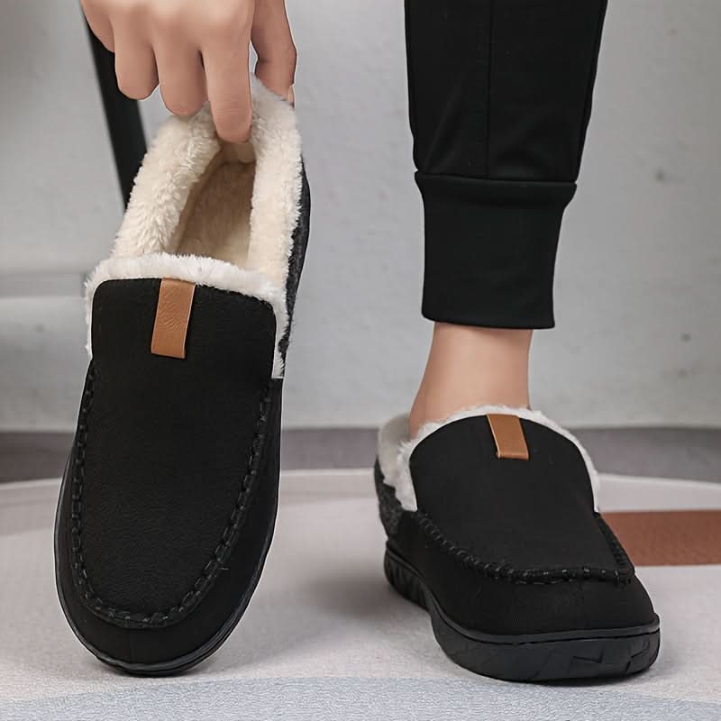 TERRAWOOL – Warme Heren Instap Schoenen Gemaakt van Synthetische Wol
