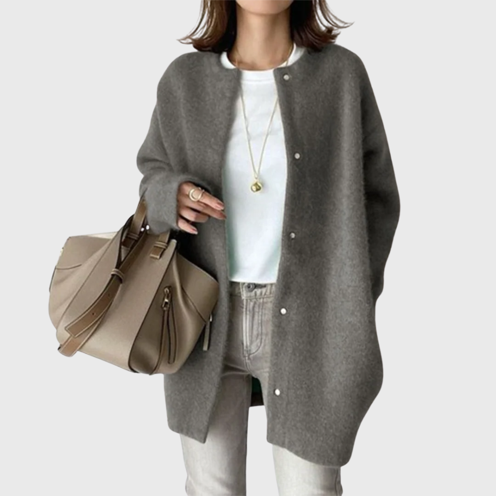 Wanda | Langlijn Open-Front Cardigan