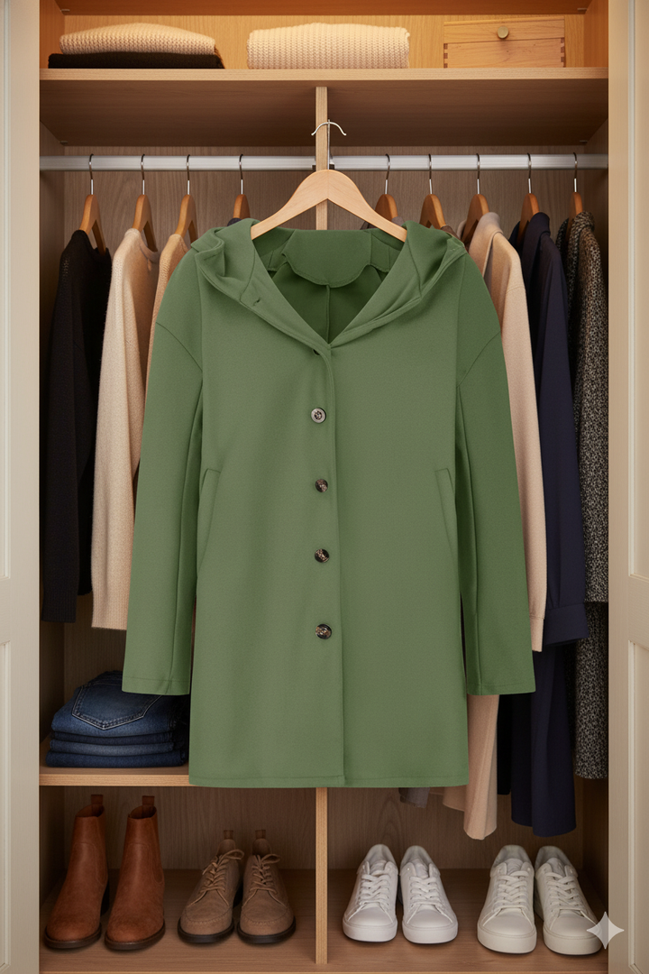 Chantal Mode | Chic Lichtgewicht Modejas met Capuchon