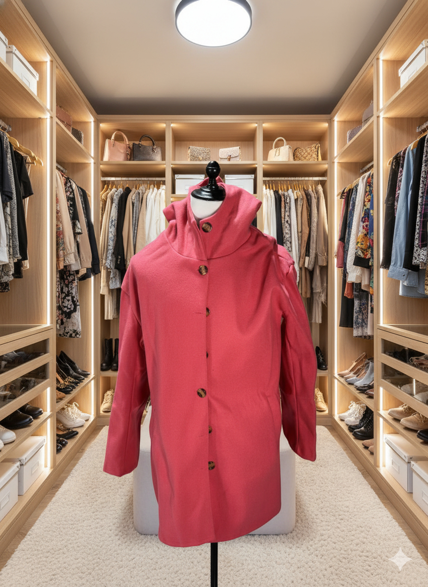 Chantal Mode | Chic Lichtgewicht Modejas met Capuchon