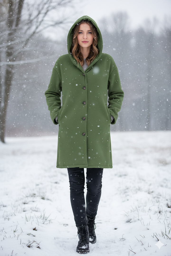 Chantal Mode | Chic Lichtgewicht Modejas met Capuchon