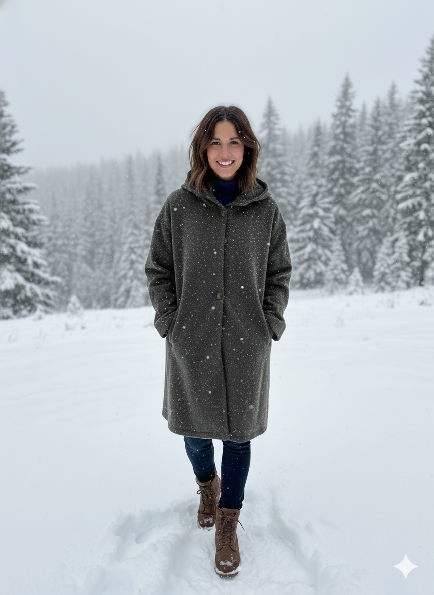 Chantal Mode | Chic Lichtgewicht Modejas met Capuchon
