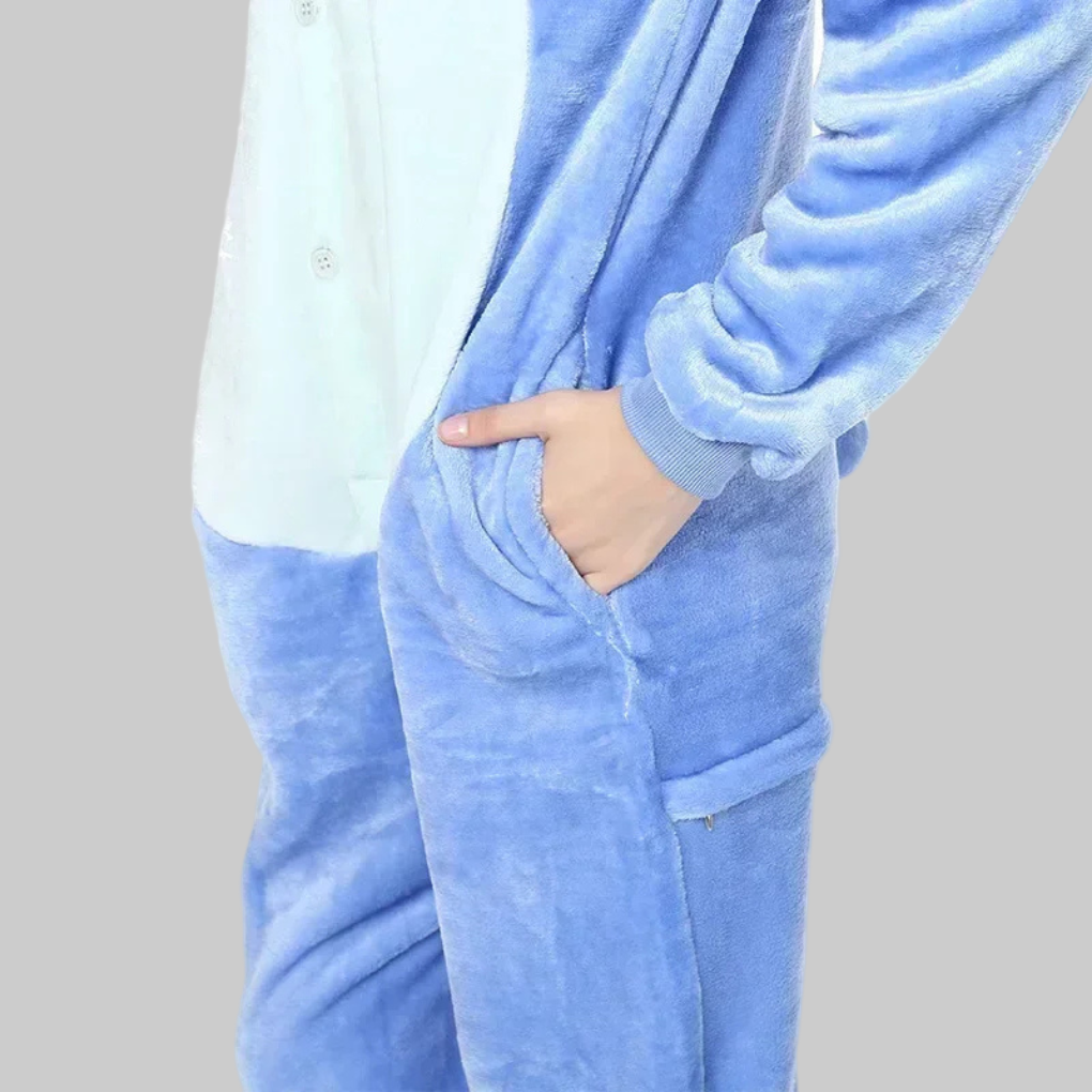 Chantal Mode | Meisjes' Gezellige Karakter Hooded Pyjama