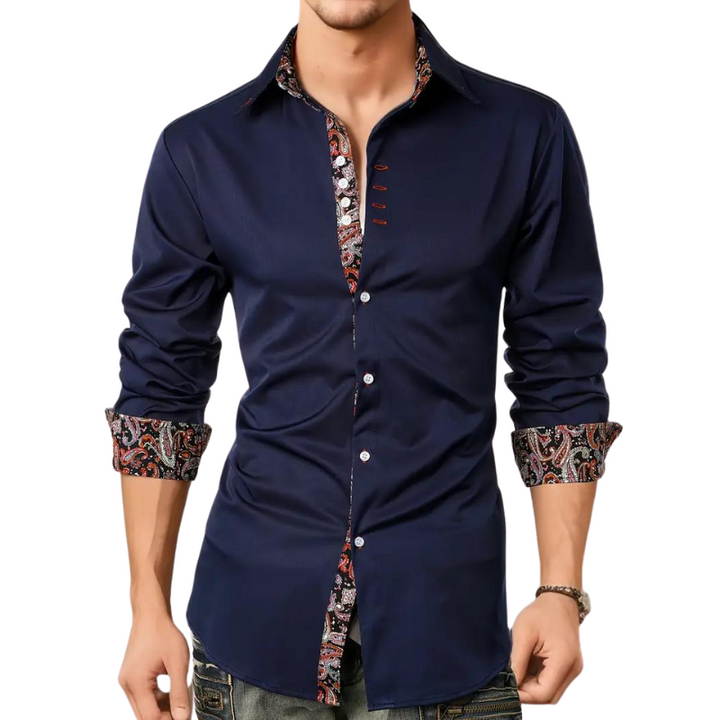 Chantal Mode | Paisley Detail Overhemd