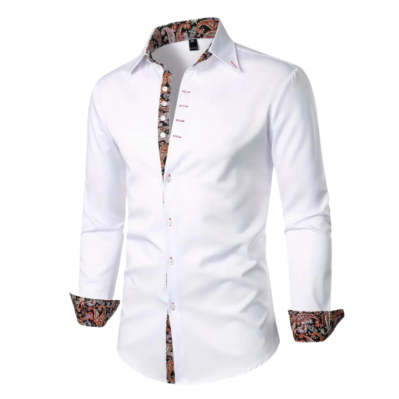 Chantal Mode | Paisley Detail Overhemd