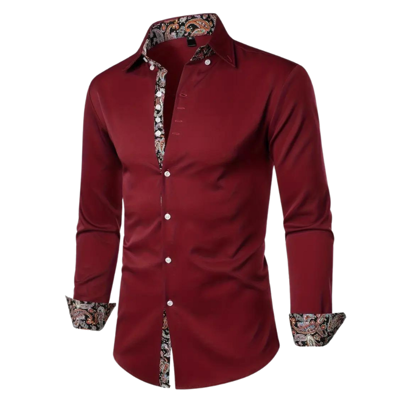 Chantal Mode | Paisley Detail Overhemd