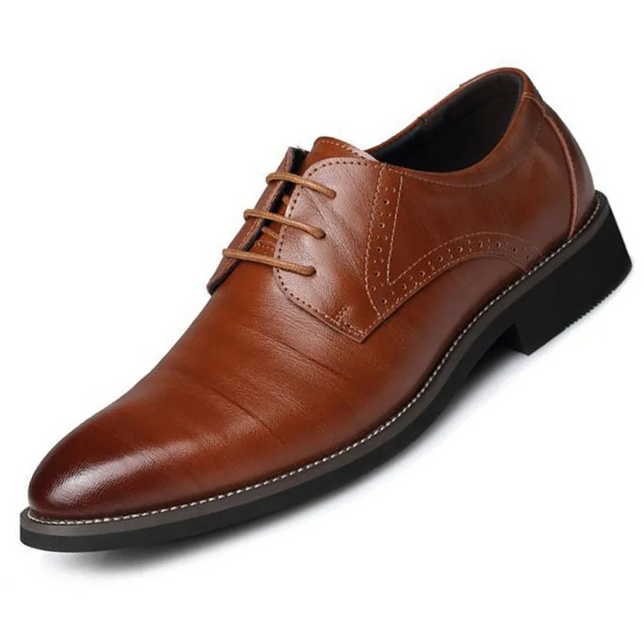 Chantal Mode | Verfijnde Cap Toe Oxford Dresschoenen