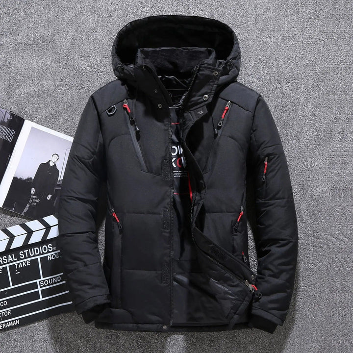 Chantal Mode | Heren Geïsoleerde Winterparka met Kap