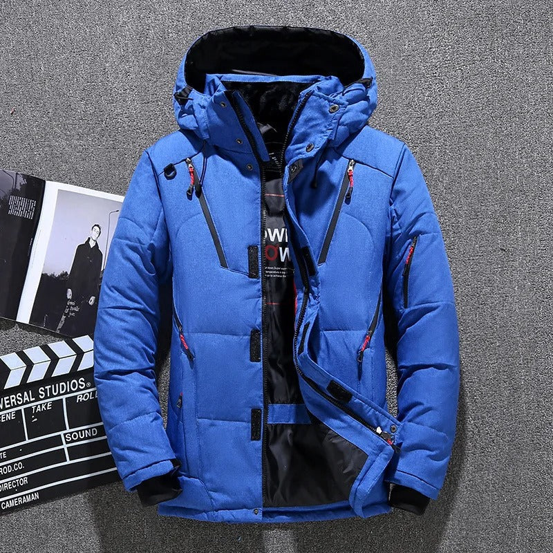 Chantal Mode | Heren Geïsoleerde Winterparka met Kap