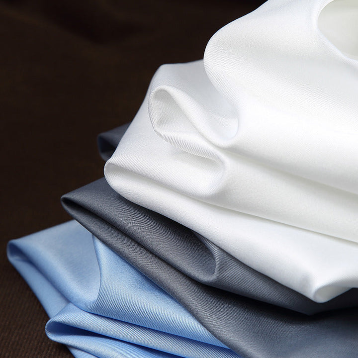 Heren Stretch Overhemd met Knopen - Comfortabel & Kreukvrij