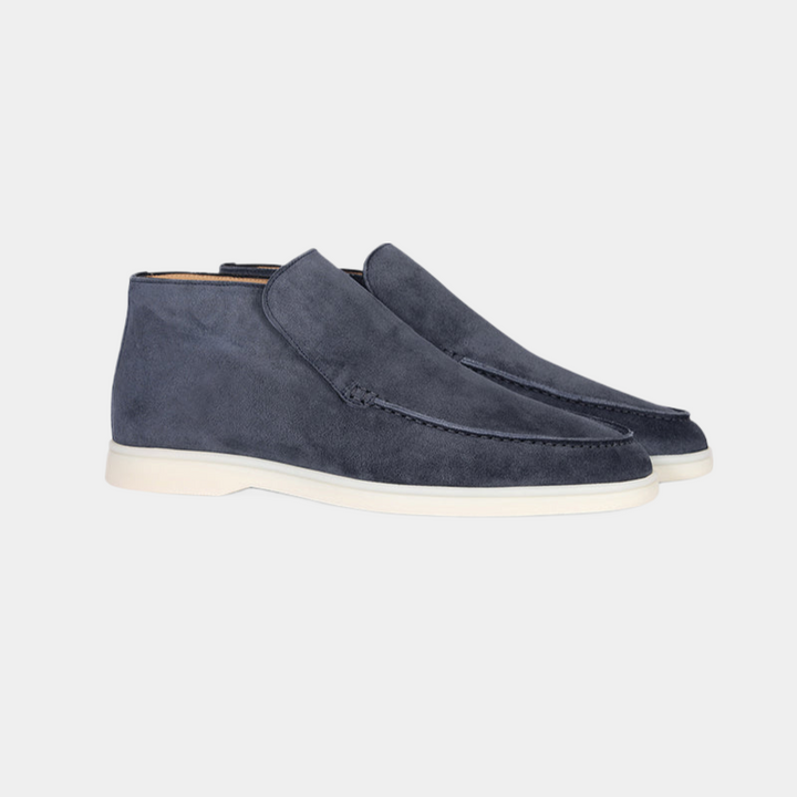 Chantal Mode | Heren Suède Chukka Rij Mocassins
