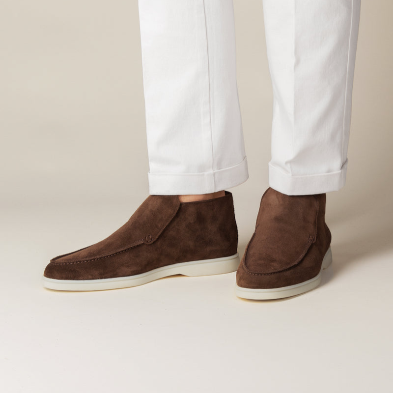 Chantal Mode | Heren Effortless Suede Instaploafers