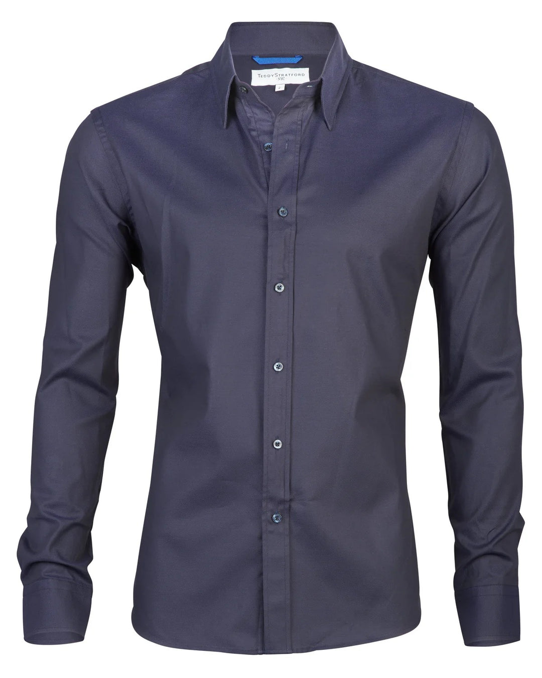 Chantal Mode | Heren Hedendaagse Rits-Voorkant Casual Shirt