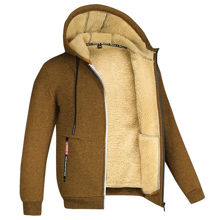 Heren Cozy Sherpa Voering Fleece Hoodie