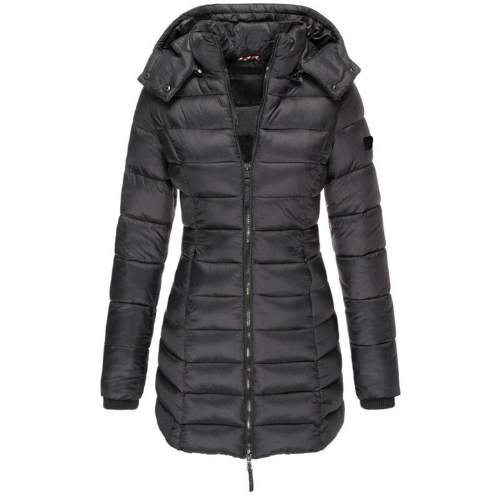 Chantal Mode | Geïsoleerde Gewatteerde Winterjas met Capuchon