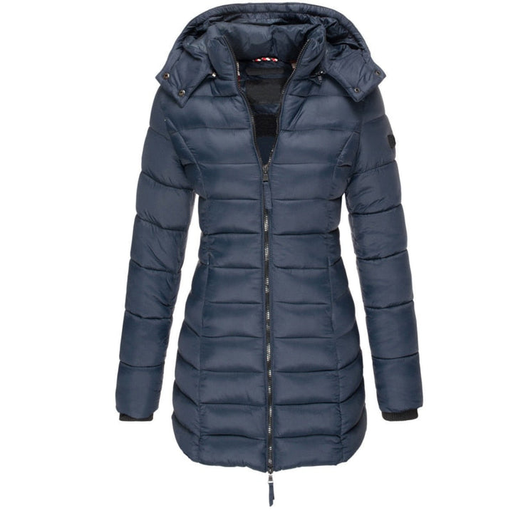 Chantal Mode | Geïsoleerde Gewatteerde Winterjas met Capuchon