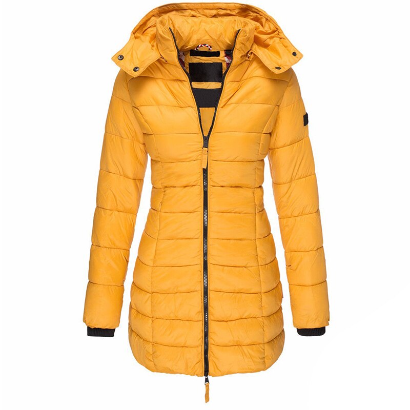 Chantal Mode | Geïsoleerde Gewatteerde Winterjas met Capuchon