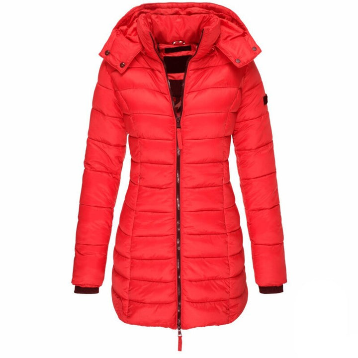 Chantal Mode | Geïsoleerde Gewatteerde Winterjas met Capuchon