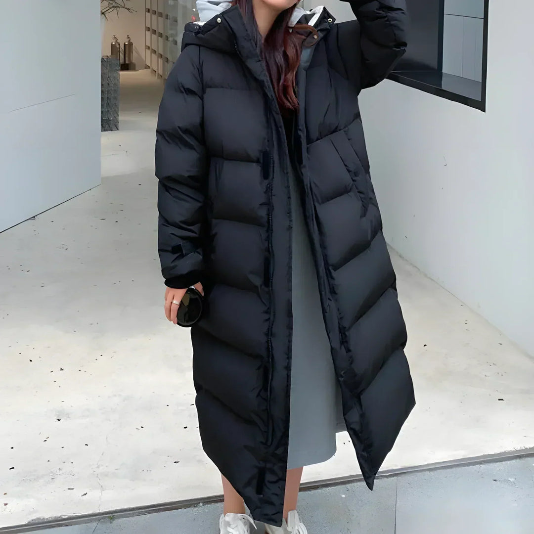 Chantal Mode | Lange Waterdichte Puffer Parka