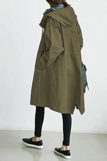 Chantal Mode | Dames Hooded Regenjas voor Windbescherming