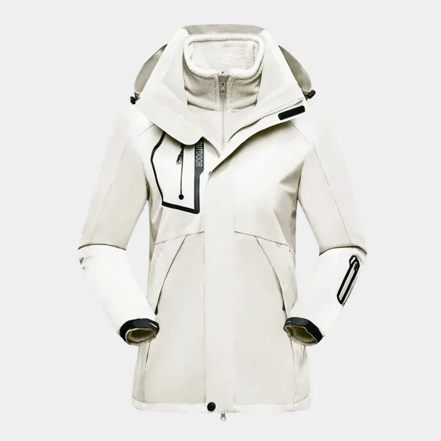 Chantal Mode | Dames 3-in-1 Waterdichte All-Weather Parka