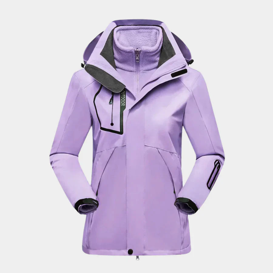 Chantal Mode | Dames 3-in-1 Waterdichte All-Weather Parka