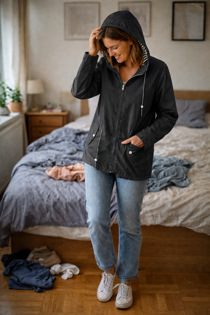 Chantal Mode | Veelzijdige Dames Hoodie Anorak