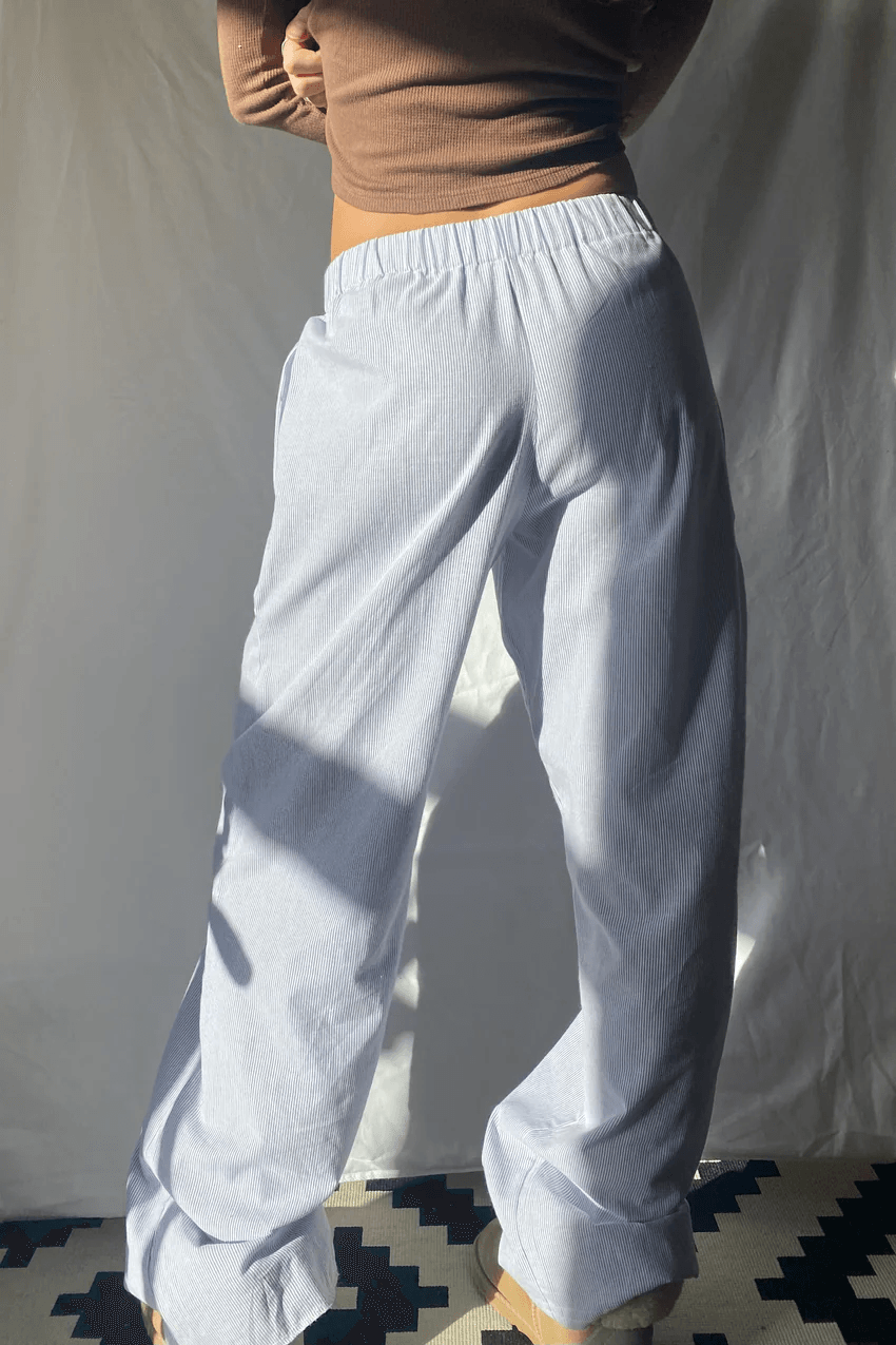 Chantal Mode | Dames Gestreepte Relaxed Fit Casual Broek