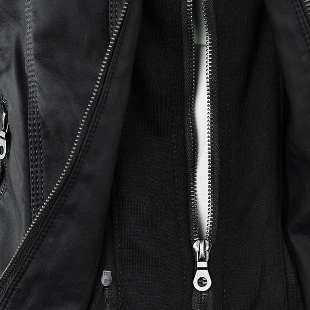 Chantal Mode | Gewatteerde Faux Leather Jas voor Dames