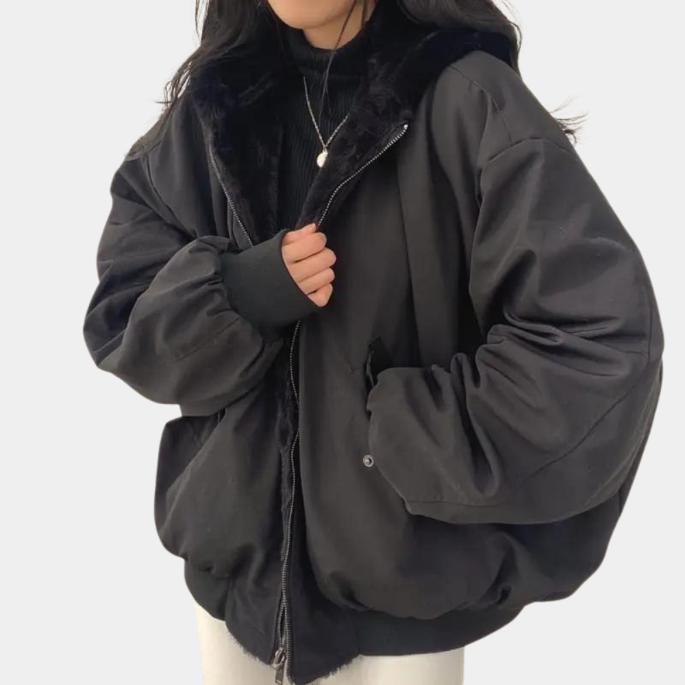 Chantal Mode | Oversized Sherpa Voering Winter Bomberjack