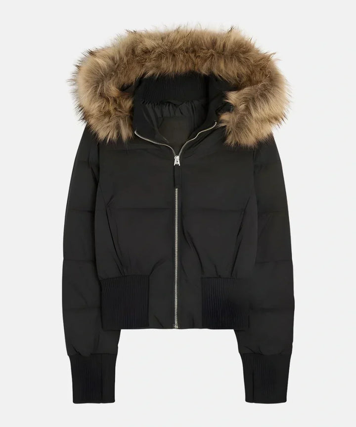 Chantal Mode | Dames Puffer Jast met Neppelzen Kap