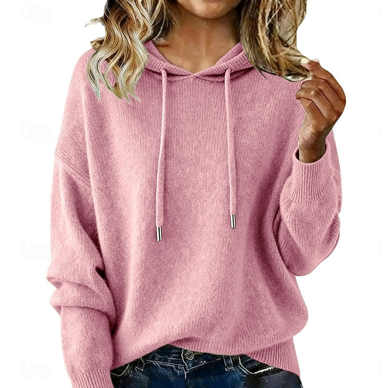 Delphine | Relaxed Hoodie Breisweater